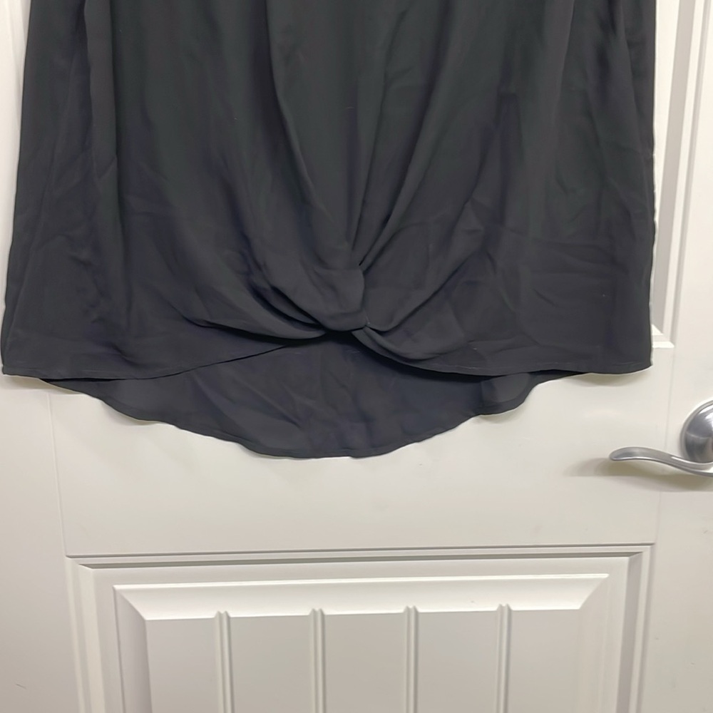 NWT Banana Republic Knot Front Blouse - Picture 5 of 10